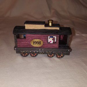 Vintage JCPenny Home Towne Express Train Caboose 1998 Christmas Edition Week 47